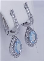 Orecchini Davite & Delucchi Donna in Oro Acquamarina 1.40 Ct BAM000210 - BAM000210